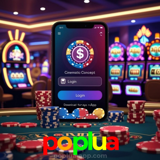 poplua: Jogos de Mesa ao Vivo - Imersão Total, Slots - Grandes Prêmios, Roleta - Altas Chances