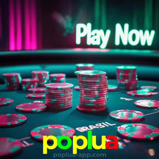 poplua: Jogos de Mesa ao Vivo - Imersão Total, Slots - Grandes Prêmios, Roleta - Altas Chances
